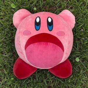 NWT Inhaling Kirby Plush 12" Stuffed Animal Toy Nintendo Club Mocchi Mocchi 2022